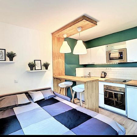 Centre Saint-Gervais Studio Vert Moderne 2 Pers Proche Telecabine Luaran gambar