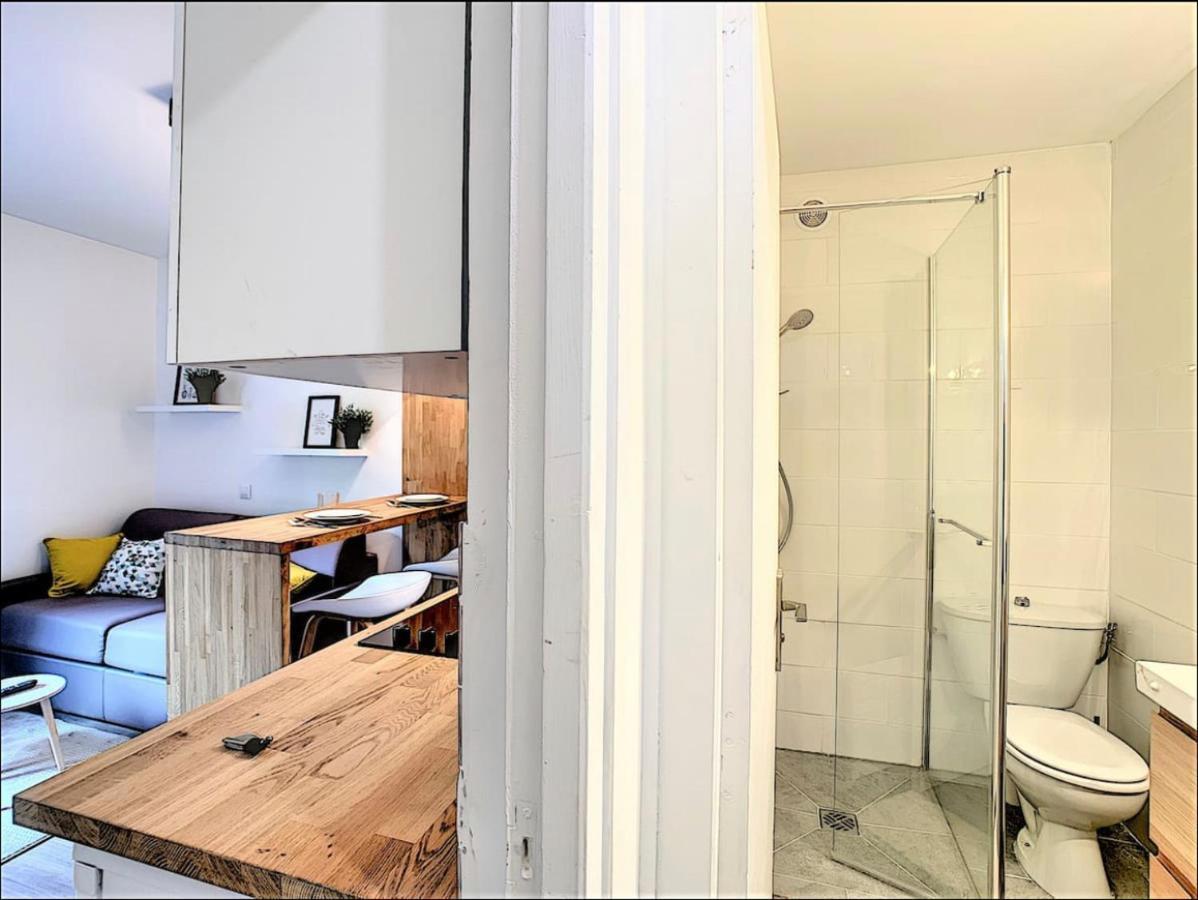 Centre Saint-Gervais Studio Vert Moderne 2 Pers Proche Telecabine Luaran gambar